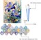 Paint by Numbers Kit for Adults Beginners - Flower Easy Acrylic Adult Paint by Number on Canvas, DIY Drawing Paintworks Artwork, Without Frame for Home Wall Decor (16x20 inch)
